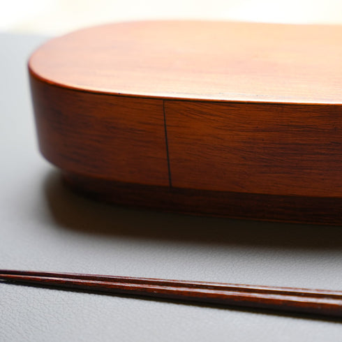 うるし塗り八角箸(無色、18cm)