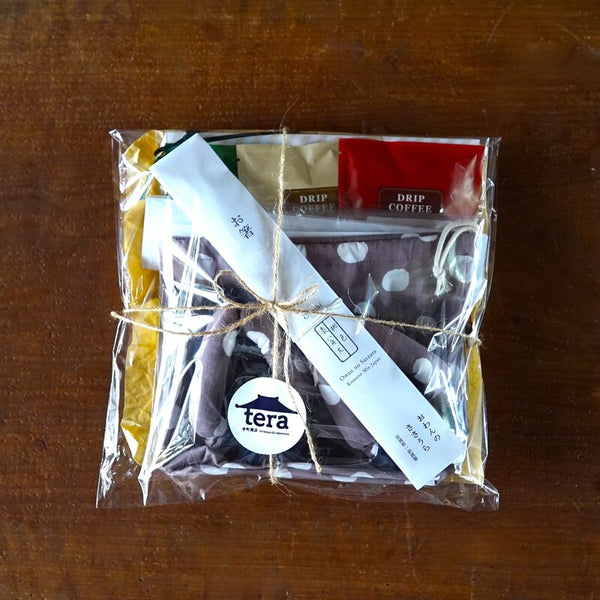 【〜5/8まで】母の日の「善きもの便」《C:半草履HANZO&おはし&コーヒーセット》