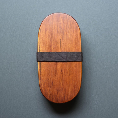 うるし塗りわっぱの弁当箱セット〈ランチベルト+八角箸(無色)付き〉