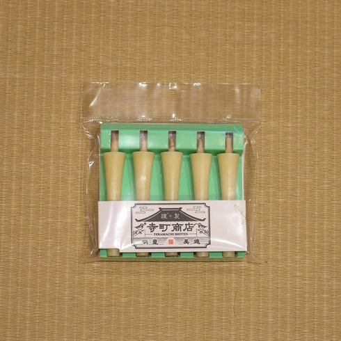 tomoshibi「和ろうそく」(朱・白)