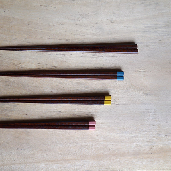 うるし塗り箸(隅切り形・23cm)|おわんのささうら